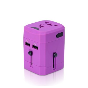 USB Universal Travel Adaptor 2.1A with 2 USB port